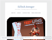 Tablet Screenshot of edtechavenger.com